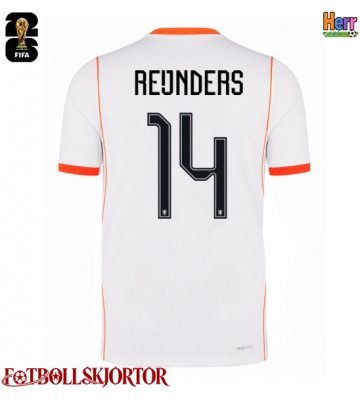 Nederländerna Tijjani Reijnders #14 Bortatröja VM 2026 Kortärmad